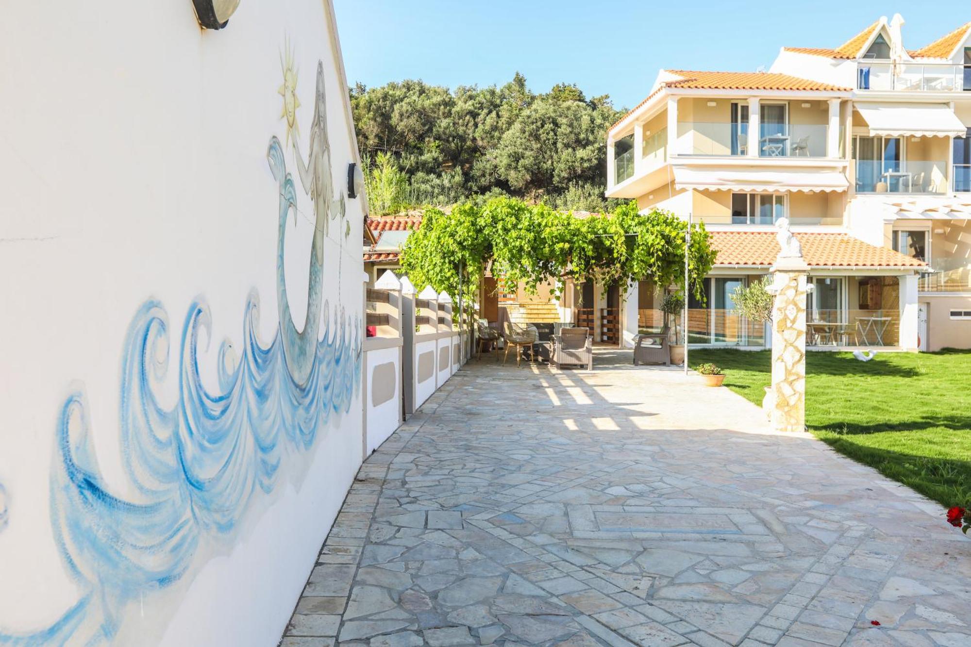 Magdachris Luxury Rooms Agios Georgios Pagon Exterior foto